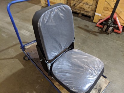 Кресло водителя низкое на КАМАЗ за 19000 рублей в магазине remzapchasti.ru 5320-6810010 Н №19