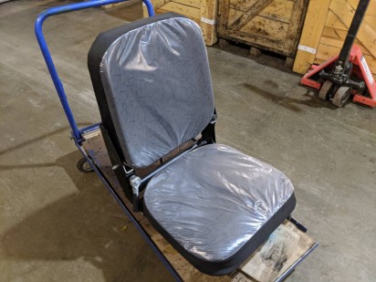 Кресло водителя низкое на КАМАЗ за 19000 рублей в магазине remzapchasti.ru 5320-6810010 Н №48